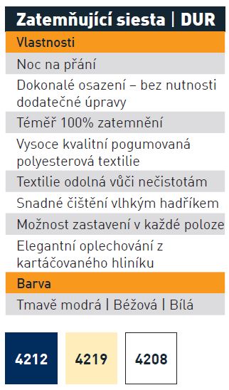 DUR rolety